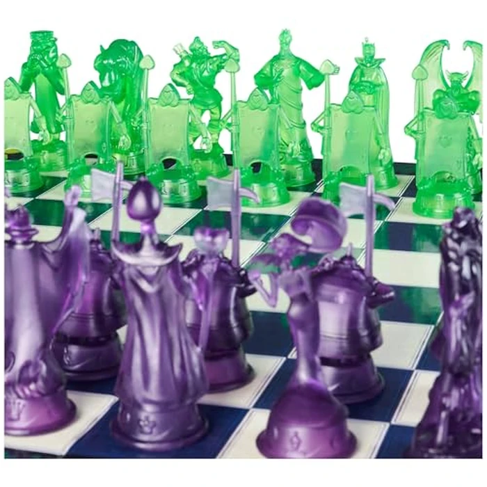 Spin Master Games, Disney Villains Chess Set for Adults & Kids, Play as Classic Disney Characters Ursula, Jafar, Hades, & More, STEM Activity, 2 Players, for Ages 8 & Up by Spin Master Games - Image 8