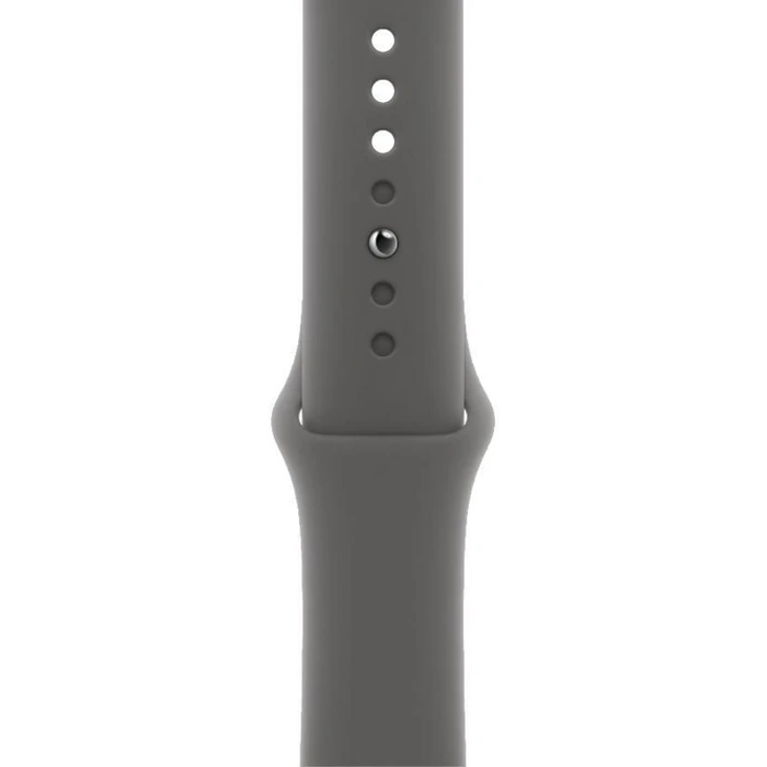 Apple Watch Series 10 (Cellular + GPS) - 64GB - 46mm - Natural Titanium Case with Stone Grey Rubber Sport Band - One Size by Apple - Image 3