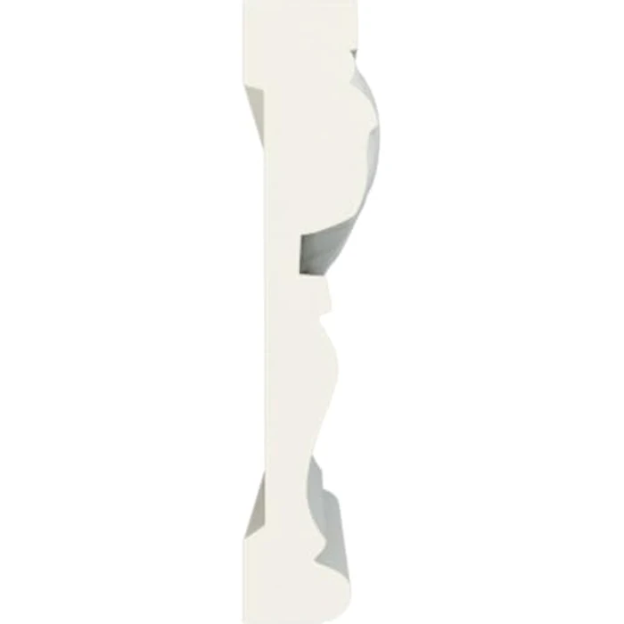 Endurathane Egg & Dart Chair Rail, 3 1/4"H x 3/4"P x 94 1/2"L, (1 5/8"Repeat), Factory Primed (2-Pack) by Ekena Millwork - Image 3