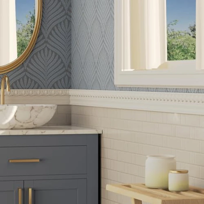 Endurathane Egg & Dart Chair Rail, 3 1/4"H x 3/4"P x 94 1/2"L, (1 5/8"Repeat), Factory Primed (2-Pack) by Ekena Millwork - Image 6