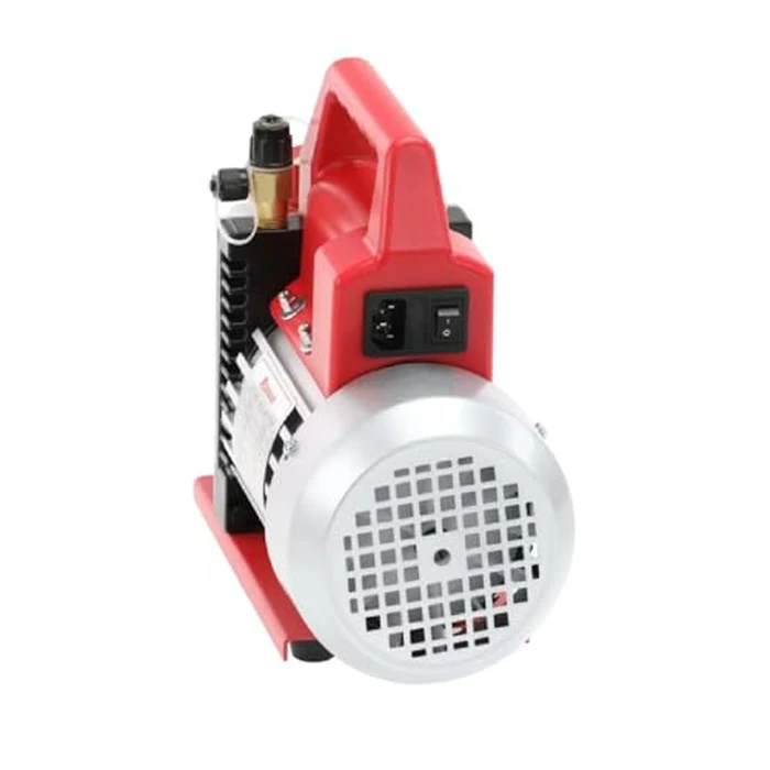 Robinair 15500 VacuMaster Economy Vacuum Pump for Air Conditioning and Refrigeration Service; 2-Stage Pump, 5 CFM Free Air Displacement, 1/3HP 115V/60HZ Motor, 35 Micron Rating by Robinair - Image 6