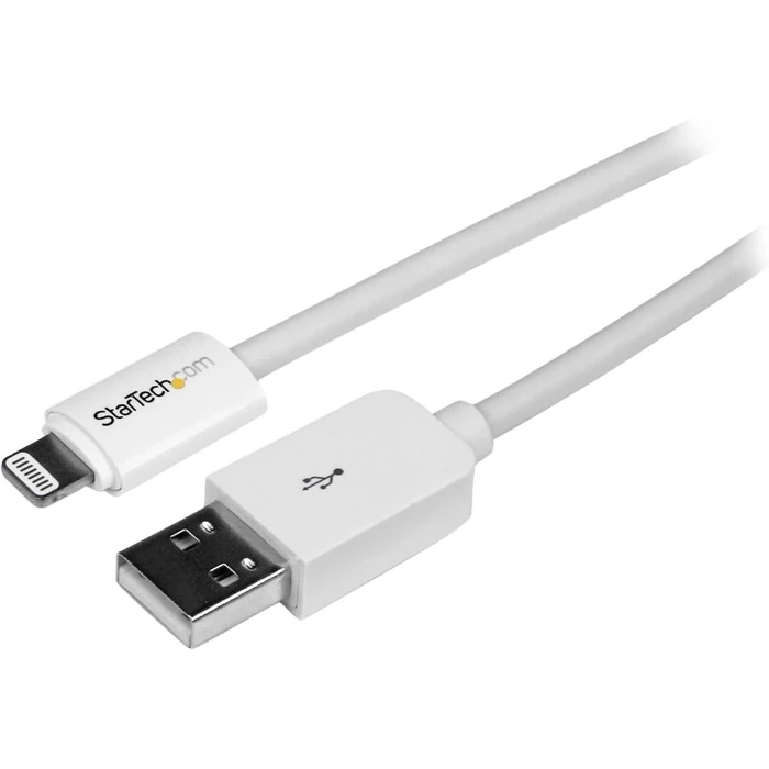 StarTech.com USB 3m (10ft) Long Apple 8-pin Lightning Connector - White by StarTech.com - Image 2
