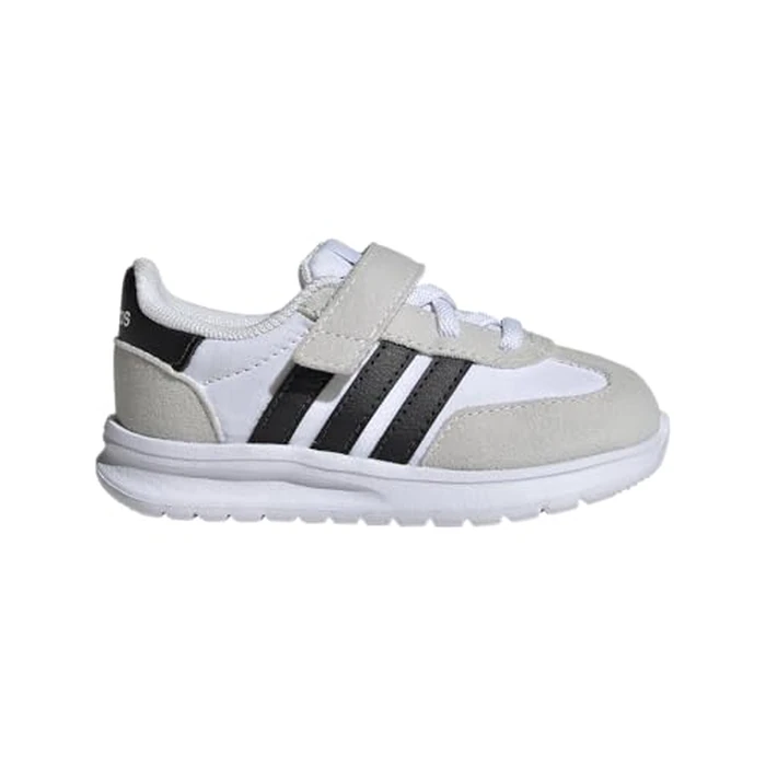 Adidas Unisex-Baby Run 70s 2.0 Elastic Lace Sportswear, Black/White/Black, 4 by adidas - Image 2