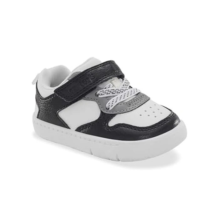Every Step Unisex-Baby Harry-BP Casual White/Black Size 3.5 by Carter's Every Step - Used - Very Good condition - US$13.67