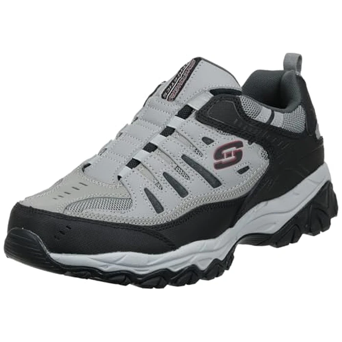 Skechers Men's After Burn M.Fit- Wonted Shoe, Grey/Black, 10 M US by Skechers - Used - Good condition