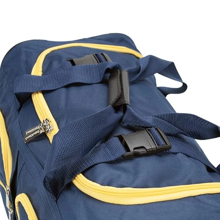 Rockland 40" Polyester Rolling Duffel Bag, Navy by Rockland - Image 3