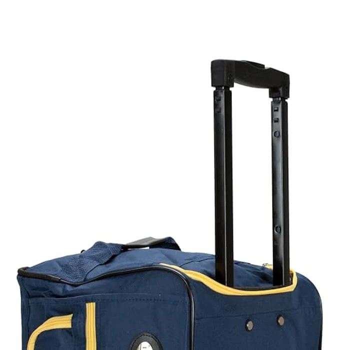 Rockland 40" Polyester Rolling Duffel Bag, Navy by Rockland - Image 4