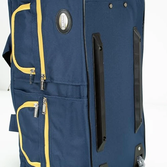 Rockland 40" Polyester Rolling Duffel Bag, Navy by Rockland - Image 5