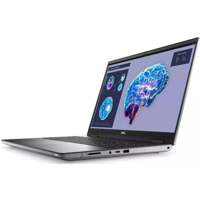 Dell Precision 7680 Mobile Workstation Laptop 16" - Aluminum Titan Grey - Intel Core i7-13850HX 2.1GHz - 32GB RAM - 512GB by Dell - Image 3