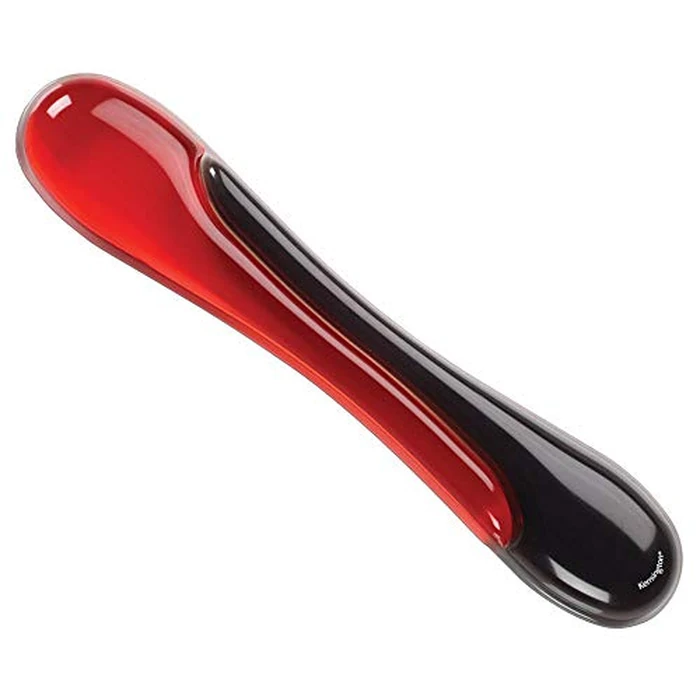 Kensington Duo Gel Keyboard Wrist Rest - Black/Red, 18.9" x 3.5" by Kensington - Used - Very Good condition - CA$18.40