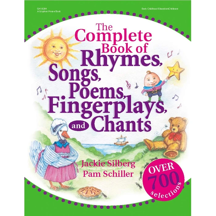 The Complete Book of Rhymes, Songs, Poems, Fingerplays, and Chants (Complete Book Series) by Gryphon House - Used - Very Good condition - US$11.24
