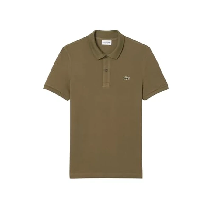 Lacoste Men's Slim Fit L.12.12 Piqué Polo Shirt, Olive, Small by Lacoste - Used - Very Good condition - US$50.95