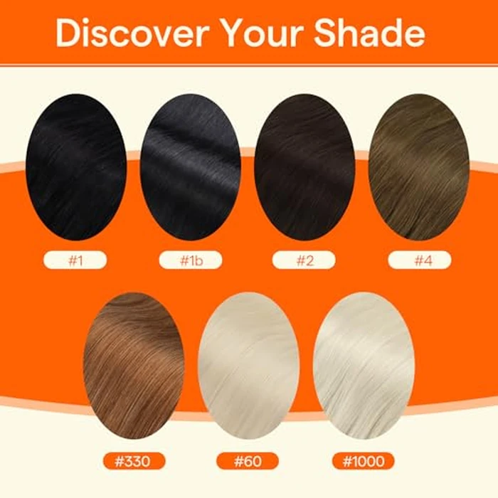 Full Shine U Tip Hair Extensions for Women Real Human Hair Color 1B Natural Black Hair Extensions 20 Inch Keratin Fusion Extensions 50 Strands Nail Tip Hair by Full Shine - Image 6
