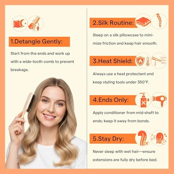 Full Shine U Tip Hair Extensions for Women Real Human Hair Color 1B Natural Black Hair Extensions 20 Inch Keratin Fusion Extensions 50 Strands Nail Tip Hair by Full Shine - Image 8
