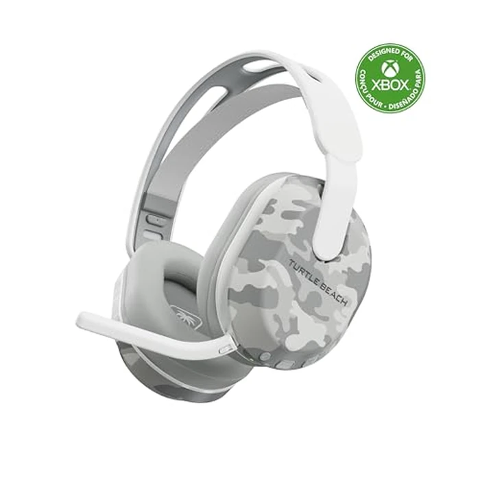 Turtle Beach Stealth 500 Wireless Gaming Headset Licensed for Xbox Series X|S, Compatible with Xbox One, Bluetooth, PC, Mobile, 40 Hr Battery, Memory Foam Cushions, Flip-to-Mute Mic - Arctic Camo by Turtle Beach - Used - Good condition - CA$58.47