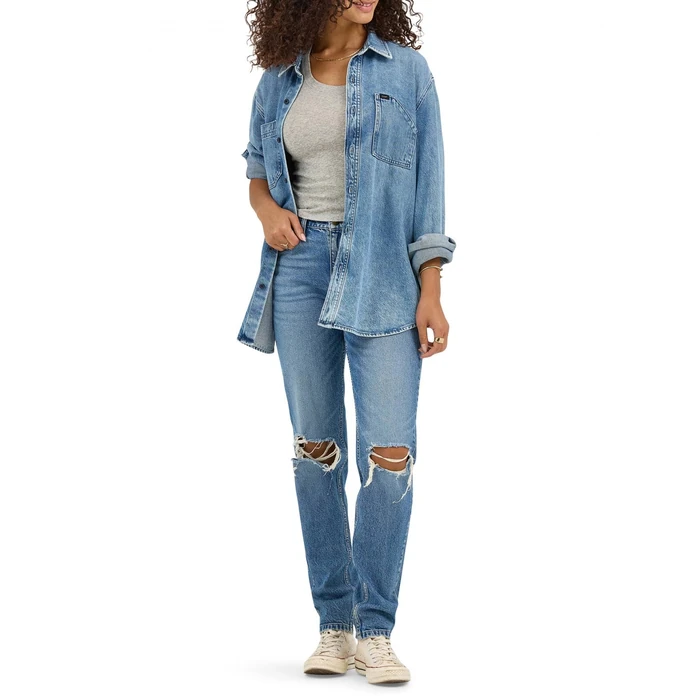 Lee Women's 90's Jean, Rolling Waves, 27 by Lee - Image 2