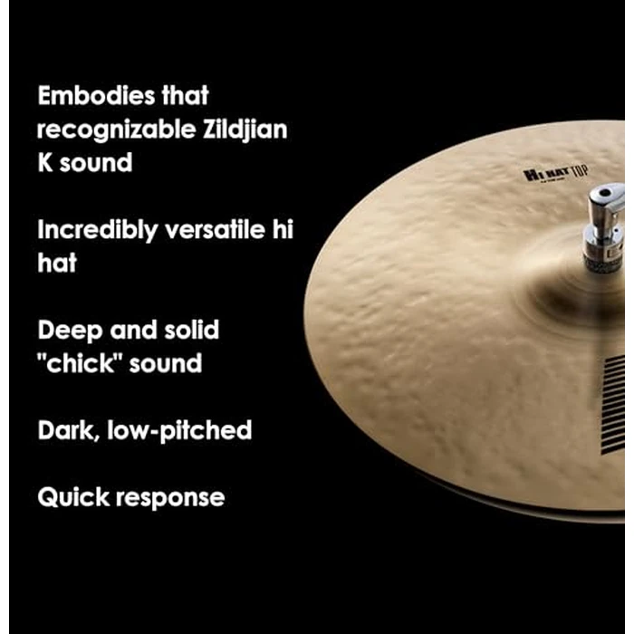 Zildjian 14" K HiHats - Pair by Zildjian - Image 5