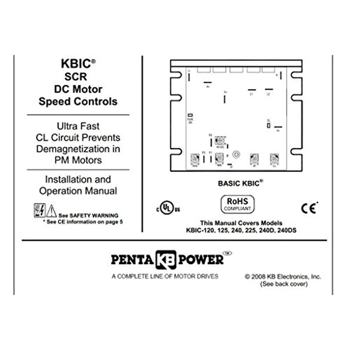 KBIC-120 (9429) DC Drives Chassis by KB ELECTRONICS - Image 3