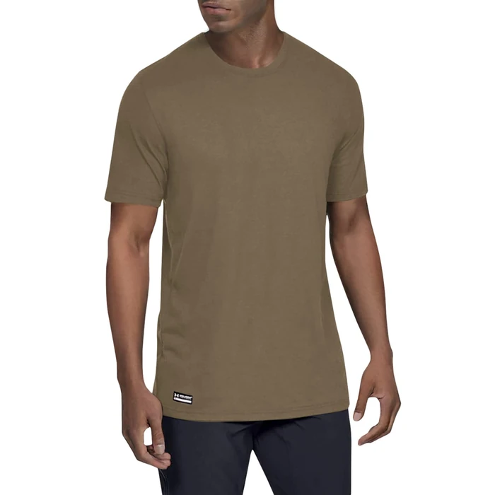 Under Armour UA Tactical Cotton Undershirt MD Federal TAN by Under Armour - Used - Like New condition