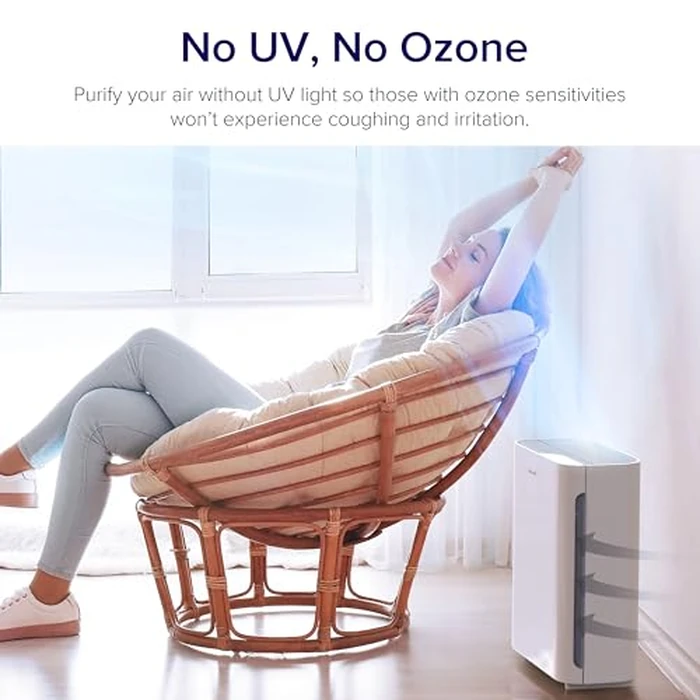 Levoit Air Purifiers for Large Room, Purificateur d'air with Washable Pre-Filter for Allergies, Dust, Pollen, Pet Hair, AHAM VERIFIDE, Odor & Smoke Eliminator for Medium Sized Rooms, Vital 100 by Levoit - Image 7