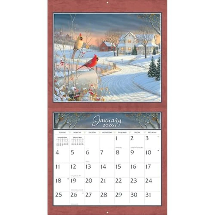 Lang Companies, Meadowland 2026 Wall Calendar by Sam Timm, 13.4'' X 12'', 12-Month Calendar with Stapled Binding by Lang - Image 2