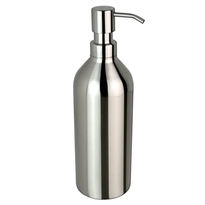 23 oz Large Countertop Soap Dispenser, Brushed Nickel Stainless Steel Soap Pump Bottle - Rust and Leak Proof Liquid Hand Soap Pump, for Bathroom & Kitchen, Countertops (23 Oz / 700ml) by JYXR HOME&LIVING - Image 2
