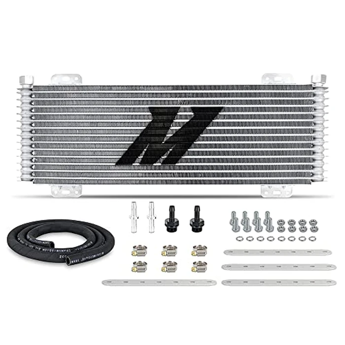 Mishimoto Universal Fit Transmission Cooler, 13-Row Stacked Plate, 22.85" X 7.10” X 1.25” Core by Mishimoto - Used - Like New condition - CA$189.31