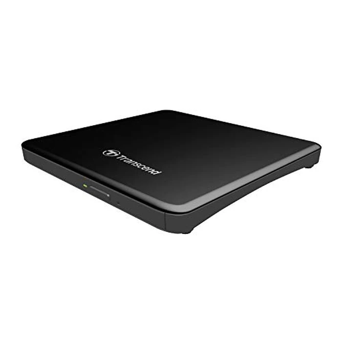 Transcend Information 8X Extra Slim Portable DVD Writer Optical Drive, TS8XDVDS-K (Black) by Transcend - Used - Acceptable condition - CA$21.70