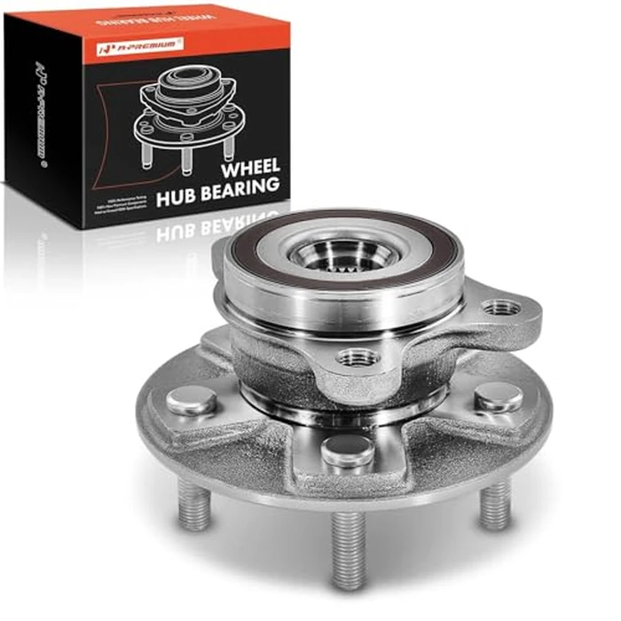 A-Premium Front Wheel Bearing and Hub Assembly with 5-Lug Compatible with Toyota C-HR CHR 2018-2022 & Lexus UX200 2019-2022, UX250H 2019-2023, with 2.0L Engine by A-Premium - Image 1