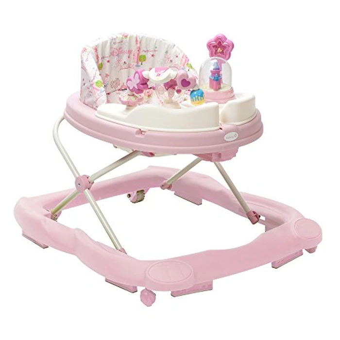 Disney Baby Princess Walker with Wheels, Pink Baby Walkers and Activity Center for Infants by Disney - Image 2