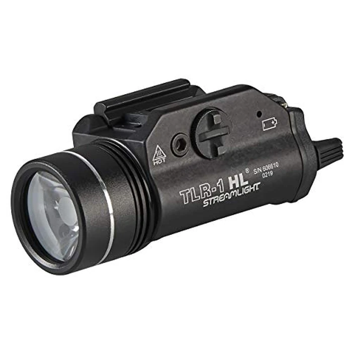 Streamlight 69260 TLR-1 HL 1000-Lumen 20000 Candela Rail-Mounted Tactical Weapon Light with Specific Compatibility Rail Locating Keys, Black by Streamlight - Used - Like New condition - US$173.64
