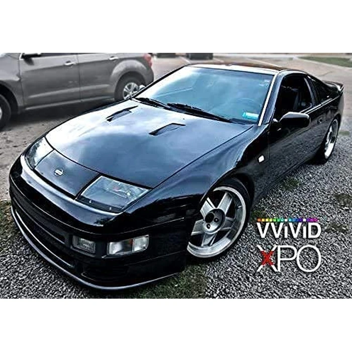 VViViD Black High Gloss Realistic Paint-Like Microfinish Vinyl Wrap Roll XPO Air Release Technology (2ft x 5ft) by VViViD - Image 5