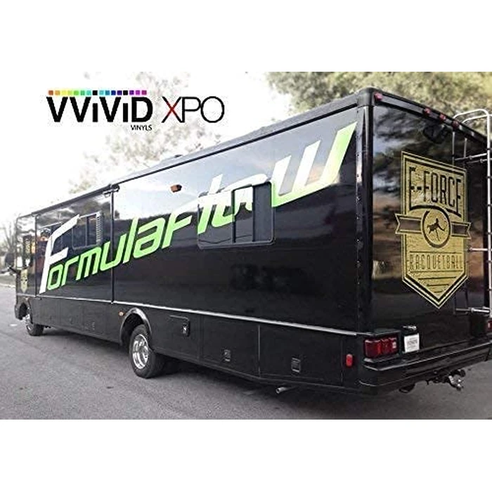 VViViD Black High Gloss Realistic Paint-Like Microfinish Vinyl Wrap Roll XPO Air Release Technology (2ft x 5ft) by VViViD - Image 7