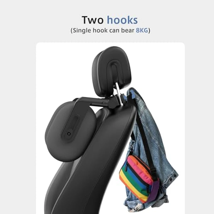 zorunowa Car Headrest Pillow, 4-Way Adjustable Car Headrest,Thickened Memory Foam Road Pal Headrest, Neck Support Pillow, U- Shaped Design, Travel Car Sleeping,Suitable for Kids and Adults by zorunowa - Image 7