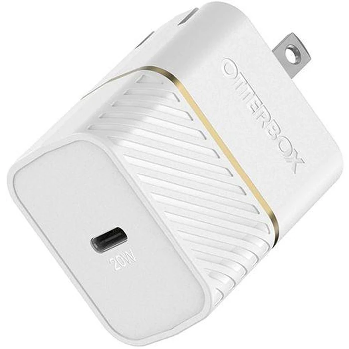 Otterbox USB-C Fast Charge Wall Charger 20W - White by Otterbox - Refurbished - Excellent condition - US$19.48