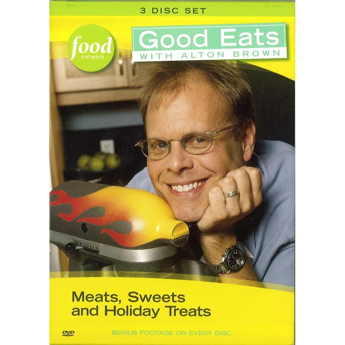 GOOD EATS WITH ALTON BROWN : Vol. 1 = Meats, Sweets and Holiday Treats by FIRST LOOK PICTURES - Used - Good condition