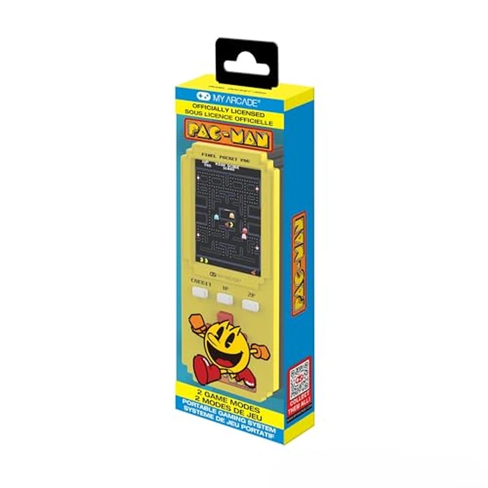 Pac-Man Pixel Pocket Pro: Officially Licensed Pac-Man Video Game, Portable Keychain Arcade by MY ARCADE - Image 1