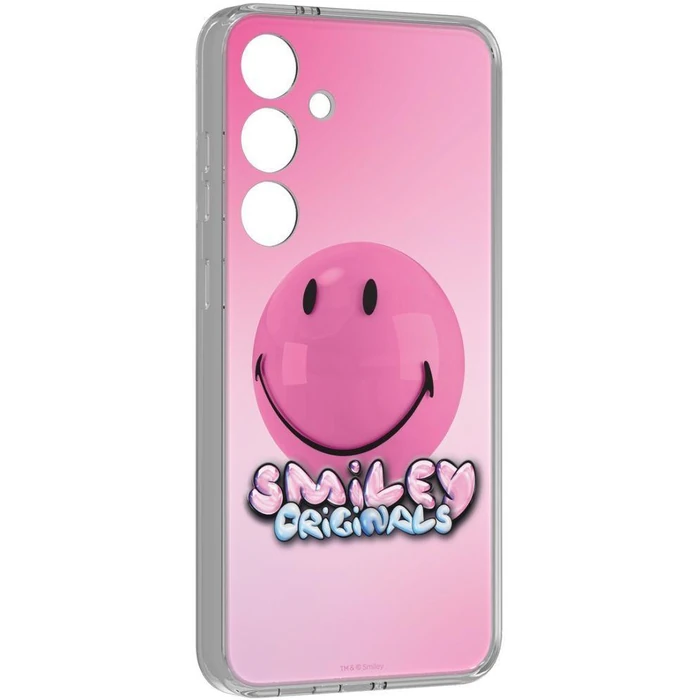 Samsung Smiley Flipsuit Card Phone Case for Samsung Galaxy S24+ - Pink - Brand New by Samsung - Image 3