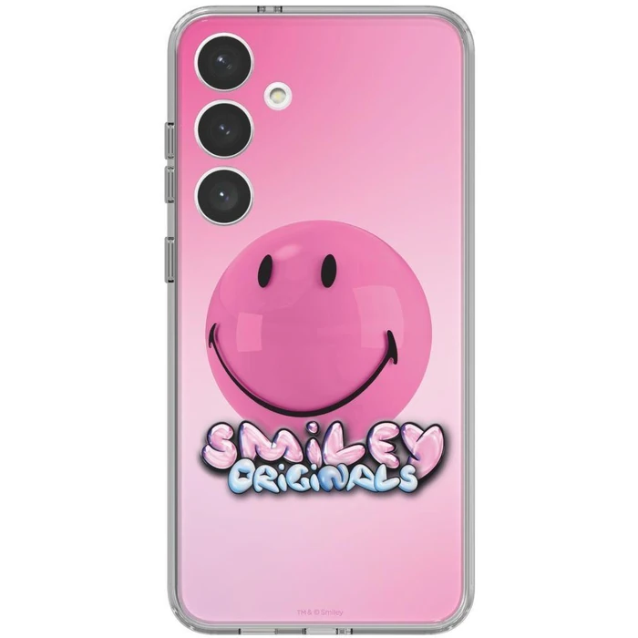 Samsung Smiley Flipsuit Card Phone Case for Samsung Galaxy S24+ - Pink - Brand New by Samsung - Image 2