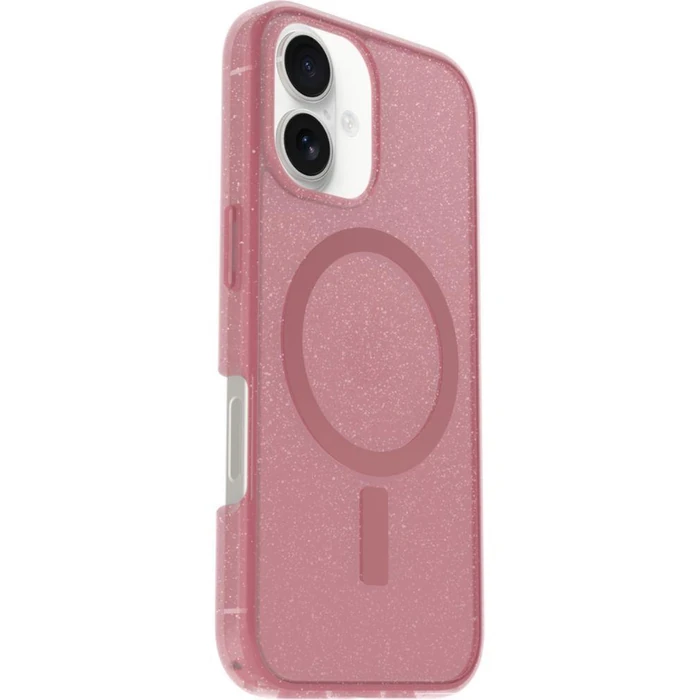 OtterBox Symmetry Series Clear Phone Case with MagSafe for iPhone 16 - Foxberry (Pink) by OtterBox - Image 3