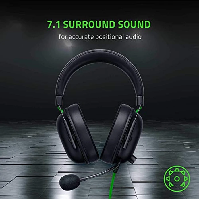 Razer BlackShark V2 X Gaming Headset: 50mm Drivers - Cardioid Mic - Memory Foam Cushion - Lightweight- Comfortable, Noise Isolating Earcups - for PC, PS4, PS5, Switch - 3.5mm Audio Jack - Black by Razer - Image 8