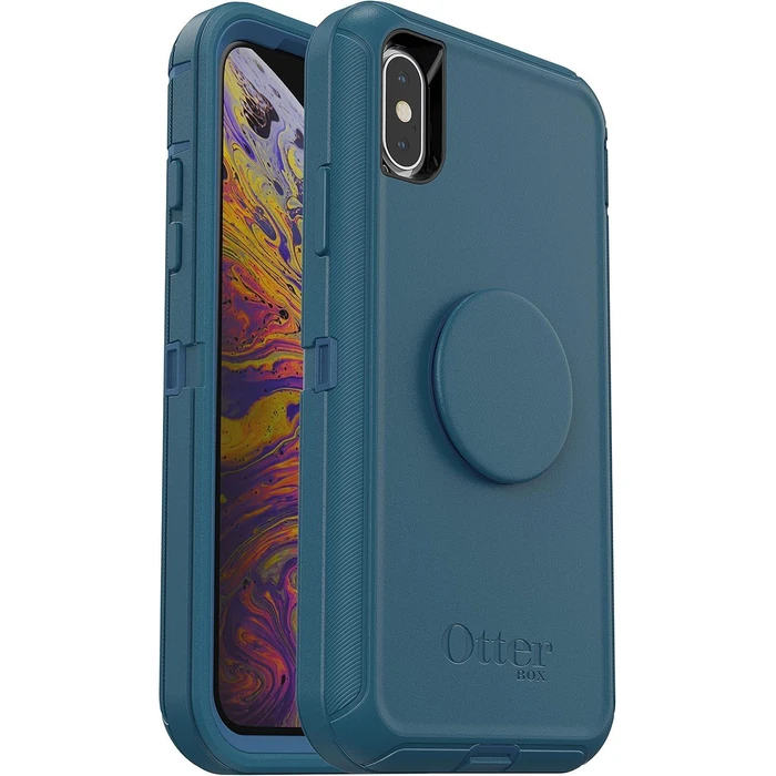 Otterbox Otter + Pop Defender Series Phone Case for iPhone XS Max - Winter Shade Blue by Otterbox - Refurbished - Brand New condition - US$20.43