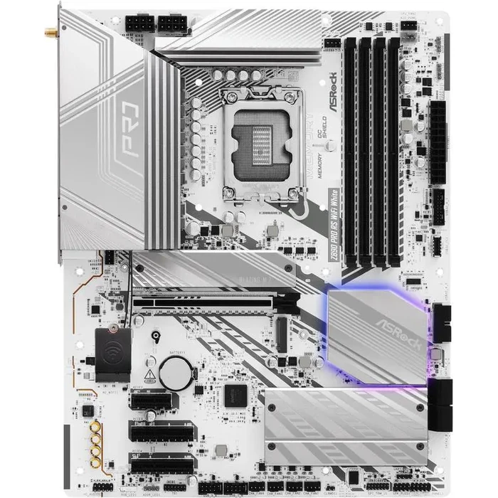ASRock Z890 Pro RS WiFi White LGA 1851 ATX Motherboard by ASRock - Image 7