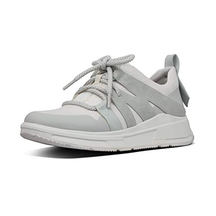 FitFlop Women's Carita Sport Low Top Sneaker-Statement, Urban White, 9 by fitflop - Used - Like New condition