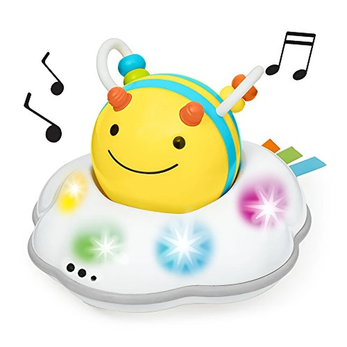 Skip Hop Baby Follow-Me Bee Tummy Time Crawl Toy 3-Stage Infant Sensory Development with Lights Sounds and Music Explore & More Age 5m+ by Skip Hop - Used - Like New condition - US$28.49