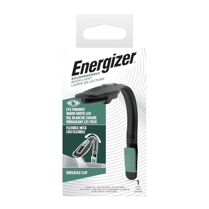 Energizer Flex-R LED Rechargeable Book Lights for Reading at Night, Reading Light with Warm LED Color, Long-Lasting and Lightweight Reading Lamp by Energizer - Image 9