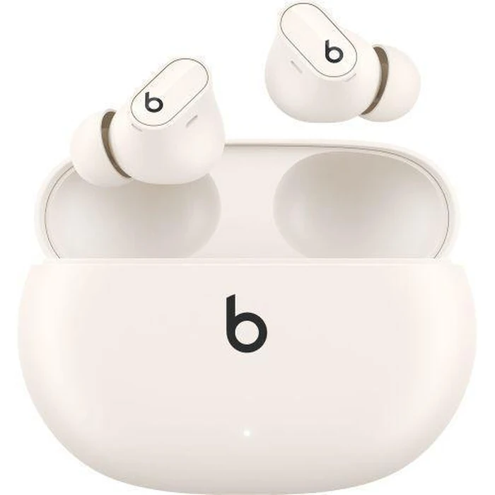 Beats by Dre Studio Buds+ True Wireless Noise Cancelling Earbuds - Ivory by Beats by Dre - Refurbished - Premium condition