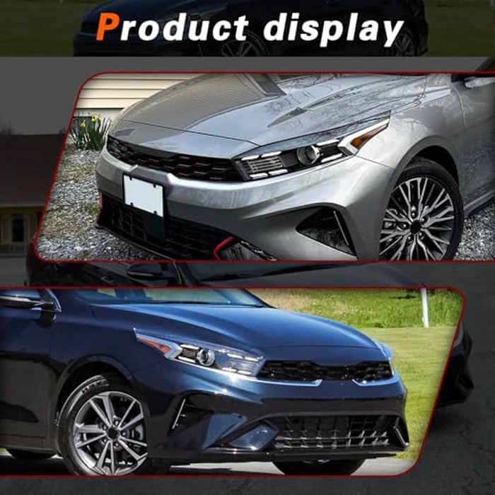 TODO Headlight Assembly Compatible with 2022 2023 2024 Kia Forte FE LX LXS, Halogen Headlamp w/o LED DRL KI2502254 92101-M7500, Left Driver Side by TODO - Image 5