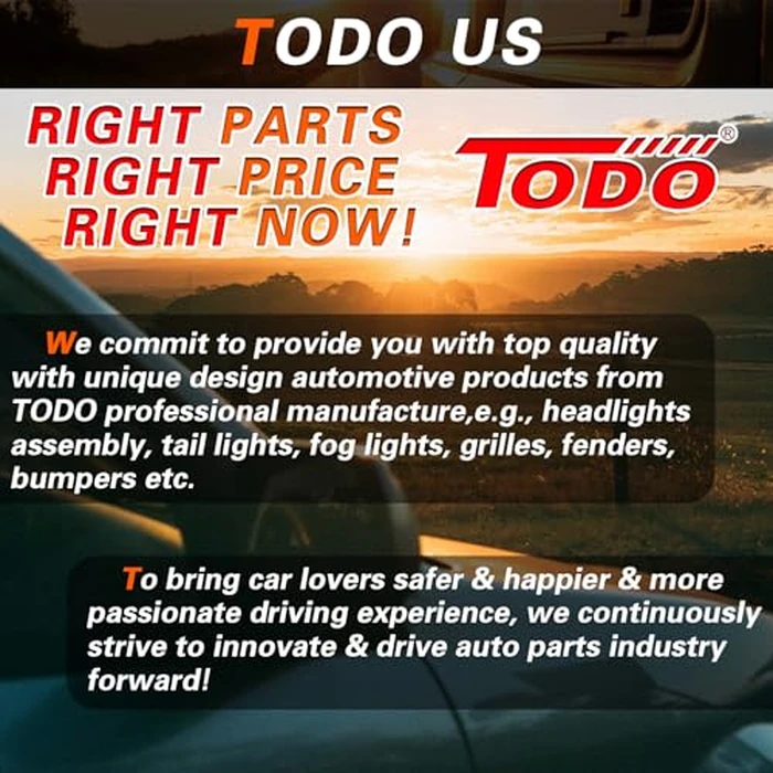 TODO Headlight Assembly Compatible with 2022 2023 2024 Kia Forte FE LX LXS, Halogen Headlamp w/o LED DRL KI2502254 92101-M7500, Left Driver Side by TODO - Image 6