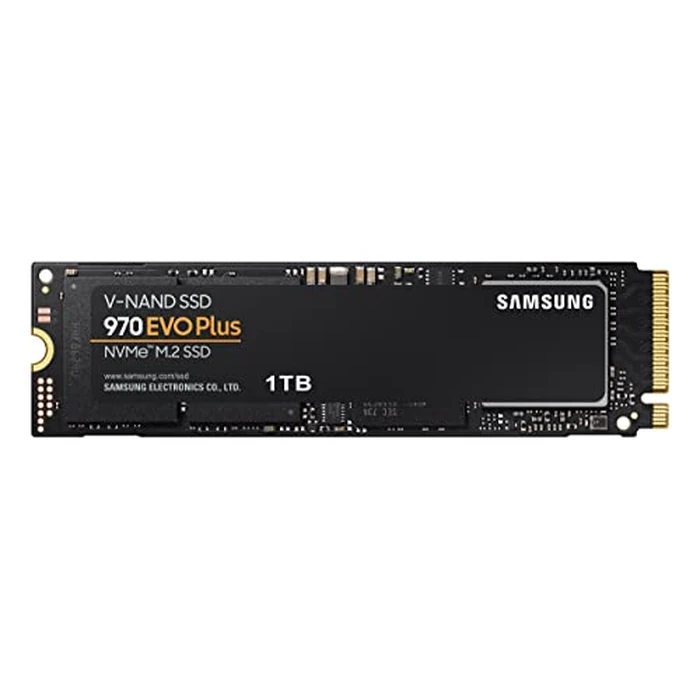 SAMSUNG 970 EVO Plus SSD 1TB NVMe M.2 Internal Solid State Drive w/ V-NAND Technology, Storage and Memory Expansion for Gaming, Graphics w/ Heat Control, Max Speed, MZ-V7S1T0B/AM by Samsung - Image 1